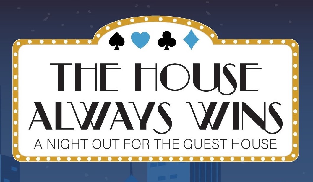 The House Always Wins 2023 Image - Blue w/gold accents